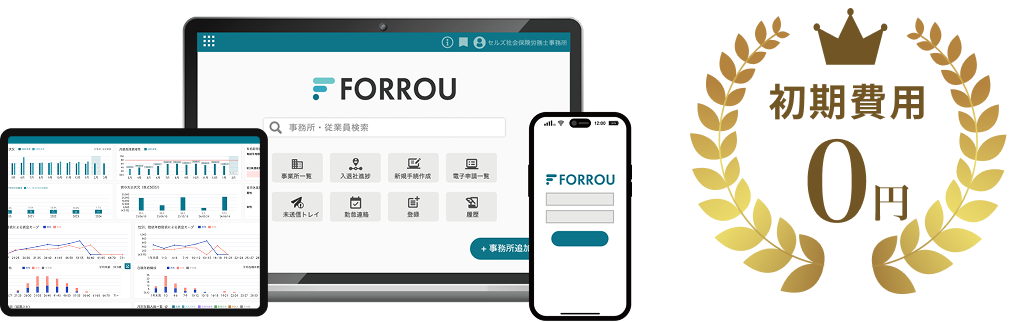 FORROUの画面